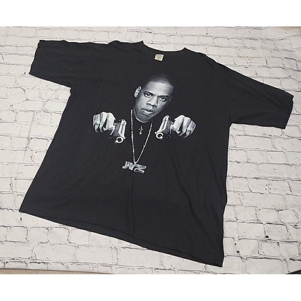 Vintage Y2K Jay Z 90's Rap Tee Size 2XL VTG RARE